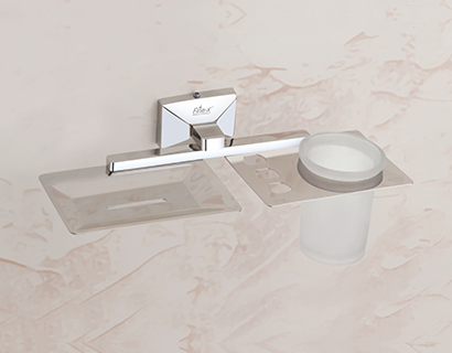 Soap Dish With Tumbler Holder