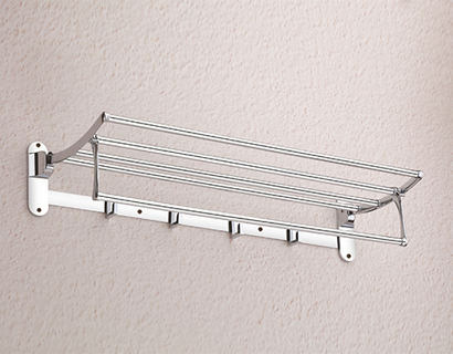 Folding Round Towel Rack